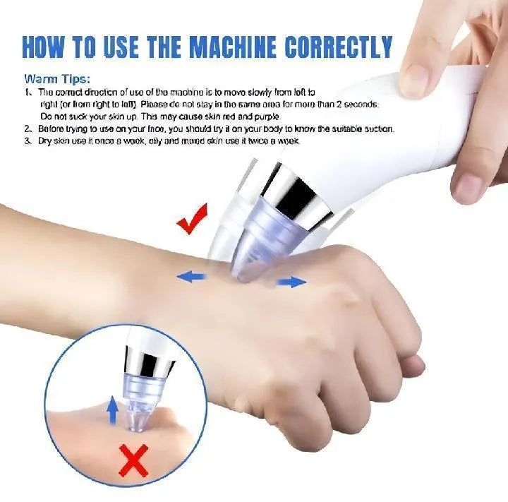 Easy Cleaning Derma Suction Facial Cleanser