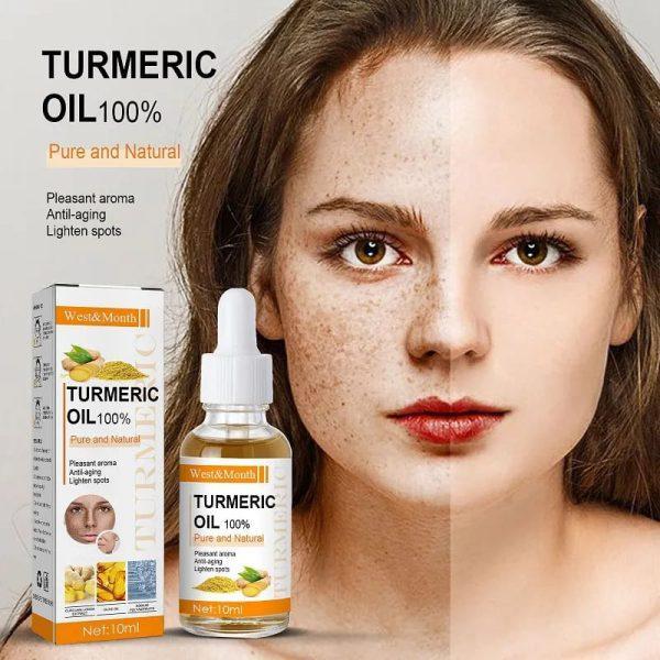 Turmeric Essential Oil 10ml Organic Turmeric Oil For Dark Spots 100 Pure Therapeutic Grade Turmeric Oil For Moisturizing