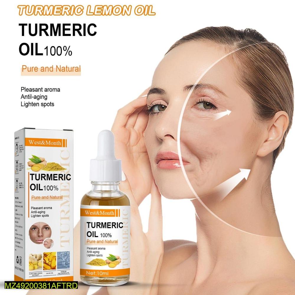 Turmeric Essential Oil 10ml Organic Turmeric Oil For Dark Spots 100 Pure Therapeutic Grade Turmeric Oil For Moisturizing