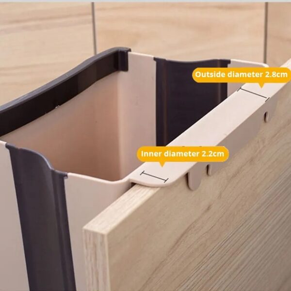 Wall Mounted Foldable Trash Can Bin | Limited Offer Upto 50% Off