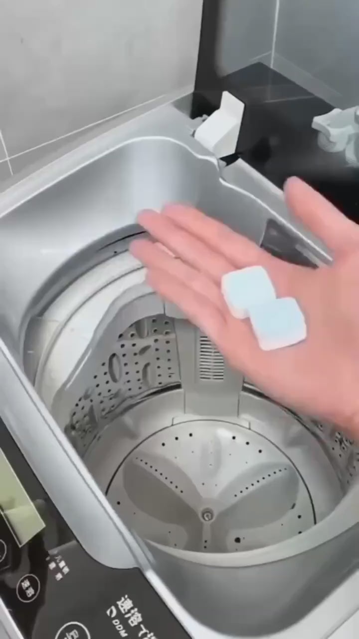 12 pcs Washing Machine Cleaning Tablets